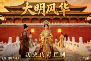 历史剧《大明风华》海报，古代宫廷与人物